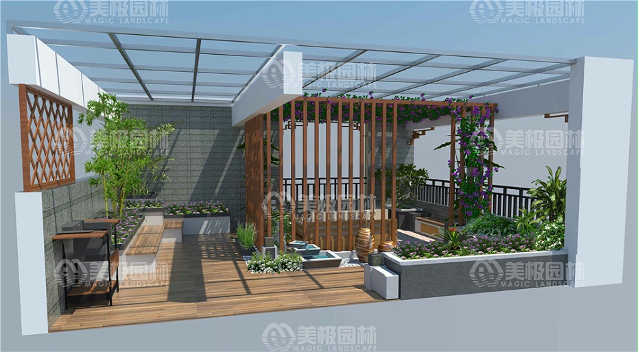 伴云居庭院景观设计方案