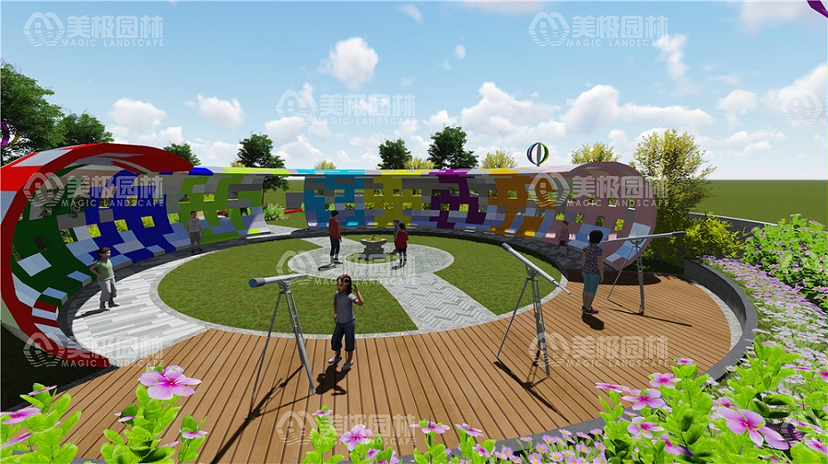 南宁市二中屋顶花园景观方案设计
