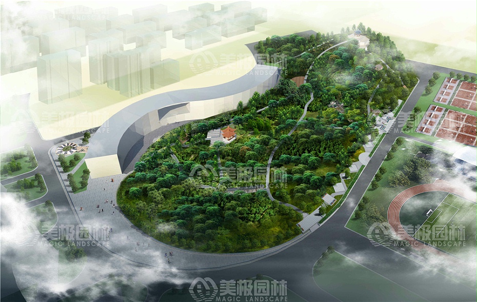 马鞍山景观设计方案