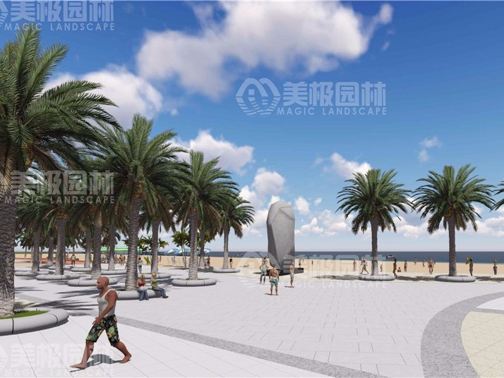 美极园林-防城港白浪滩景观提升设计方案
