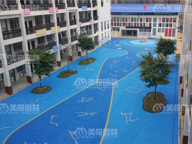南宁青秀云景路小学园林景观改造工程