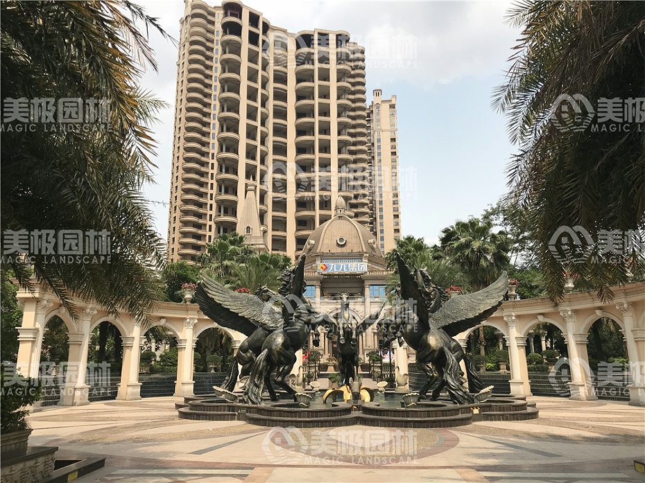 广西YL·御林湾园林景观施工