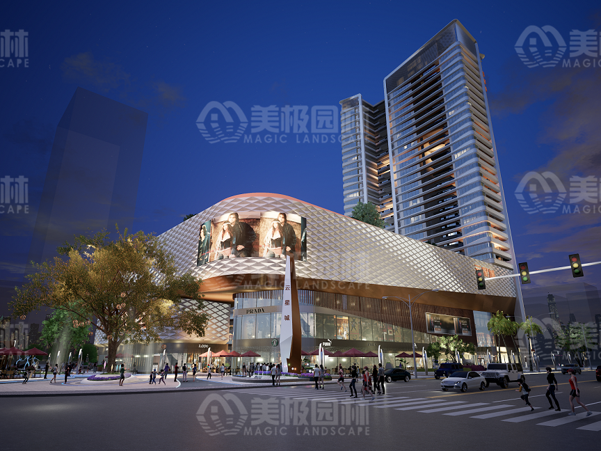 南宁云星城地产景观设计效果