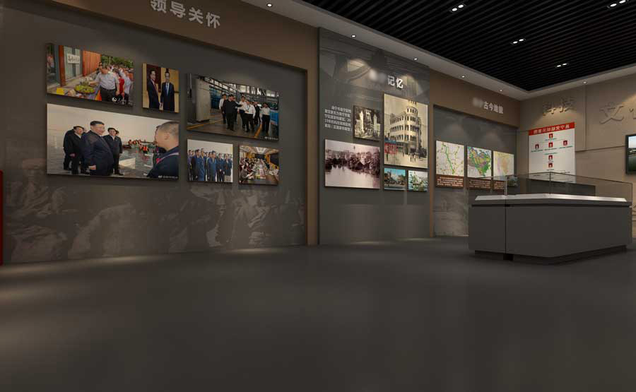 乡村文明建设之某档案馆效果图