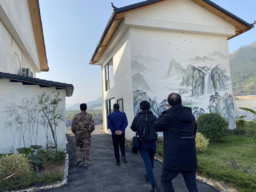 美极园林在桂林某县实地调研走访