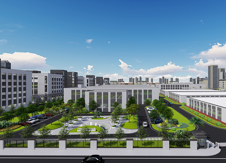 广西某新材料产业园园林景观概念方案设计